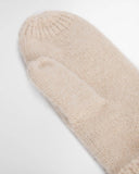 Barbour Elsdon Knitted Mittens, Eggshell-Barbour