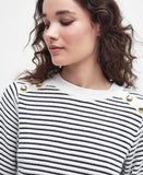 Macy Knitted Jumper, Antique Stripe-Barbour