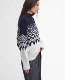 Barbour Gwyn Fair Isle Sweater, Cloud-Barbour