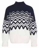 Barbour Gwyn Fair Isle Sweater, Cloud-Barbour