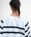Barbour Delaney Sweat, Cloud Stripe-Barbour