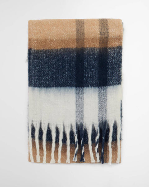 Barbour Isla Tartan Boucle, SC Hessian-Barbour