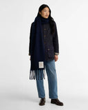 Barbour Ellison Scarf, Navy-Barbour