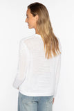 Openwork Crew, White-Kinross Cashmere
