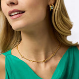 JV Laguna Delicate Station Necklace, Gold-Julie Vos