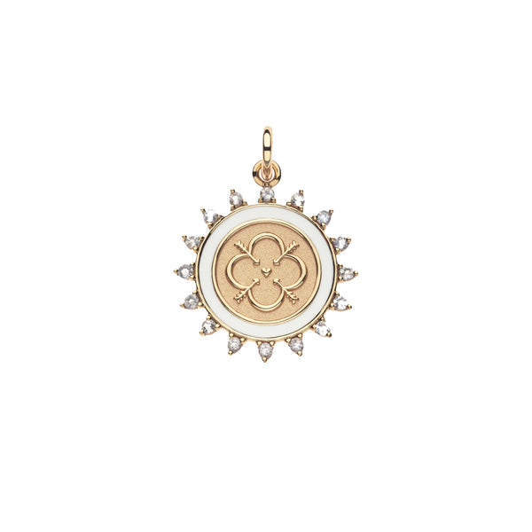 JW Petite Embelished Coin, LOVE-Jane Win