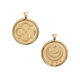 JW Small Coin Necklace, LOVE-Jane Win