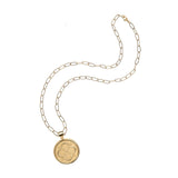 JW Small Coin Necklace, LOVE-Jane Win