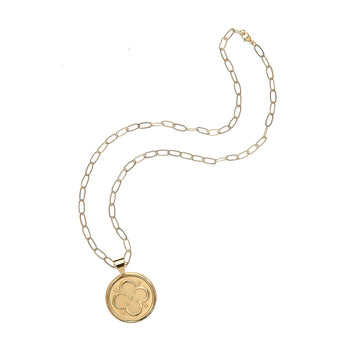 JW Small Coin Necklace, LOVE-Jane Win