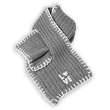 KR Loved Squared Loop Scarf, Smoke-Kerri Rosenthal