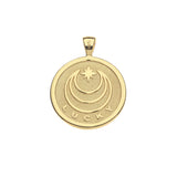 JW Original Pendant Coin Necklace, LUCKY Rabbit-Jane Win