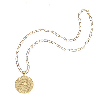 JW Original Pendant Coin Necklace, LUCKY Rabbit-Jane Win
