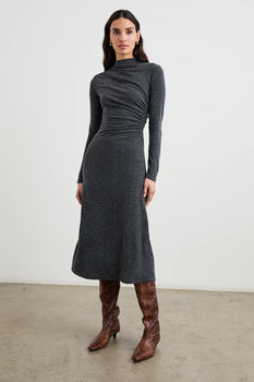 Rails Margaret Dress, Charcoal-Rails