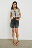Rails Martine Top, Ivory Jet Gingham-Rails