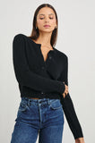 Matilda Sweater, Black-Rails