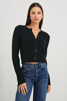 Matilda Sweater, Black-Rails