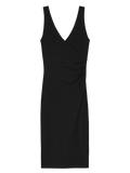 Melrose Straight Column Dress, Black-Nation LTD