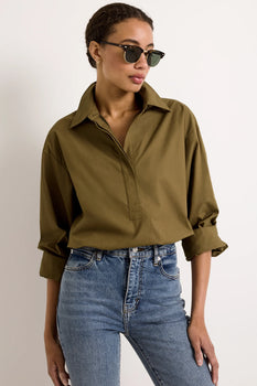 Dallas Top, Juniper Green-Marie Oliver