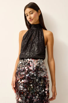 Goldie Blouse, Black-Marie Oliver