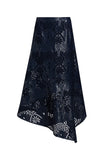 Marie Oliver Casey Skirt, Naval-Marie Oliver