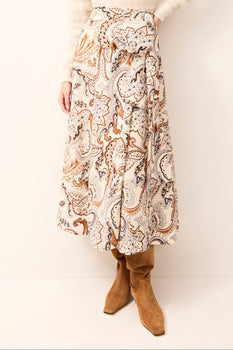 Estine Wrap Skirt, Trinity-Marie Oliver