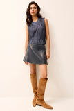 Marie Oliver Crawford Skirt, Naval-Marie Oliver
