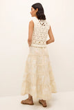 Thea Shell Top, Ecru-Marie Oliver