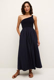Marie Oliver Tobie Dress, Navy-Marie Oliver