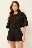 Rowan Top, Black-Marie Oliver