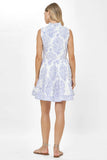 Oliphant Yoke Dress, Amadora Blue-Oliphant Design