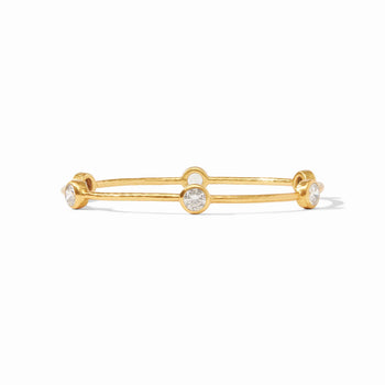 JV Milano Bangle, Cubic Zirconia-Julie Vos