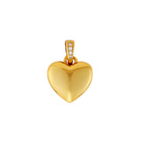 ASHA Mini Heart Locket, Gold-ASHA