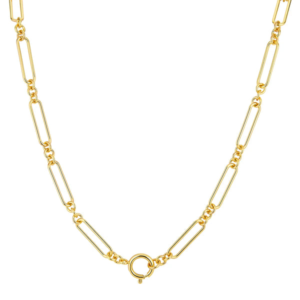 ASHA Mixed Length Chain, Gold