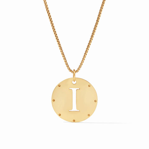 JV Monogram Pendant Necklace, I-Julie Vos
