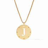 JV Monogram Pendant Necklace, J-Julie Vos