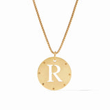 JV Monogram Pendant Necklace, R-Julie Vos