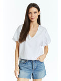 Lilly Top-White-DREW