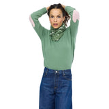 KR Cashmere Bandana, Dark Sage-Kerri Rosenthal
