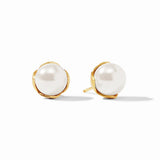 JV Penelope Stud Earring Large, Pearl-Julie Vos