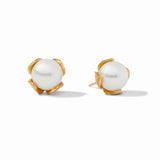 JV Penelope Stud Earring Large, Pearl-Julie Vos