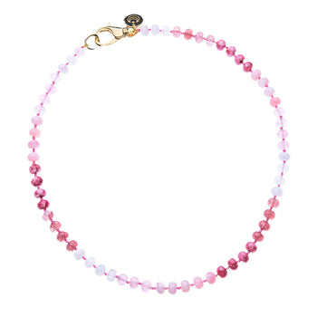 JW Ombre Beaded Necklace, Pink-Jane Win