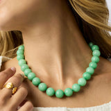 JV Portofino Beaded Necklace, White Jade-Julie Vos