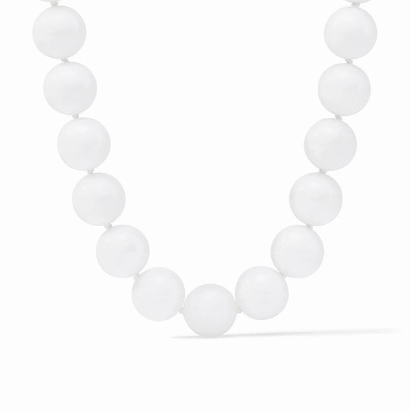 JV Portofino Beaded Necklace, White Jade-Julie Vos