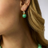 JV Portofino Demi Earring, Melon Jade-Julie Vos