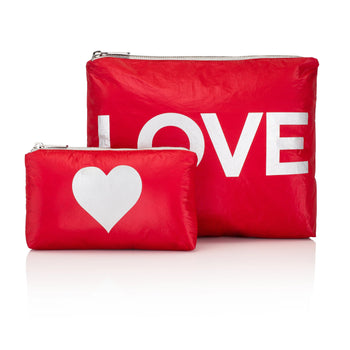 HL Set of Two, Red LOVE-Hi Love