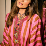 JW Gardez Bien Long Necklace, Gold-Jane Win