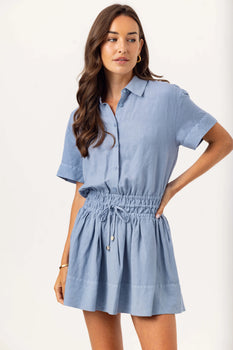 Nina Dress, Blue Slate-sundays