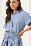 Nina Dress, Blue Slate-sundays