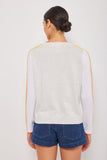 Lisa Todd On Track Sweater-White-Lisa Todd