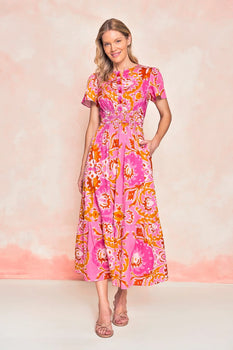 Eloise Dress, Positano Petal-Sheridan French